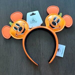 NWT Disney Parks Pumpkin Ears